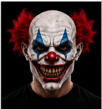 Scary Clown Mask